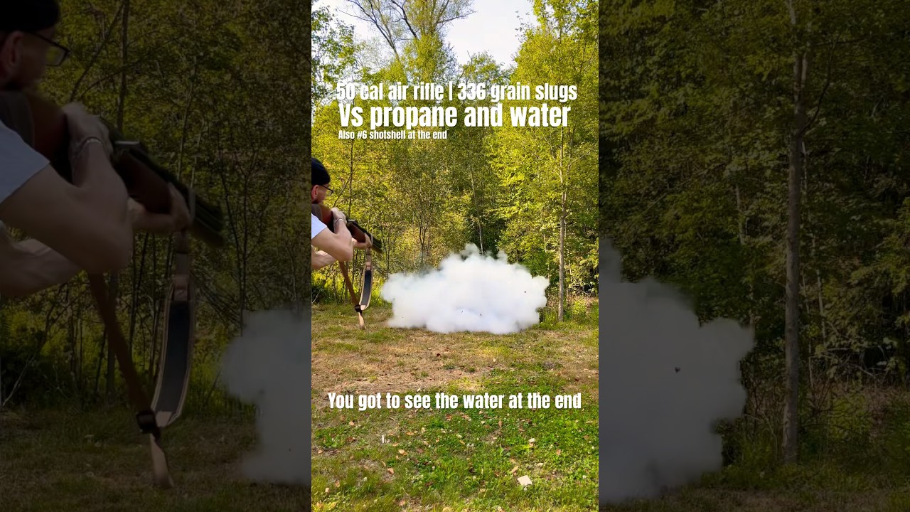 .50 cal Seneca dragon claw  II VS propane