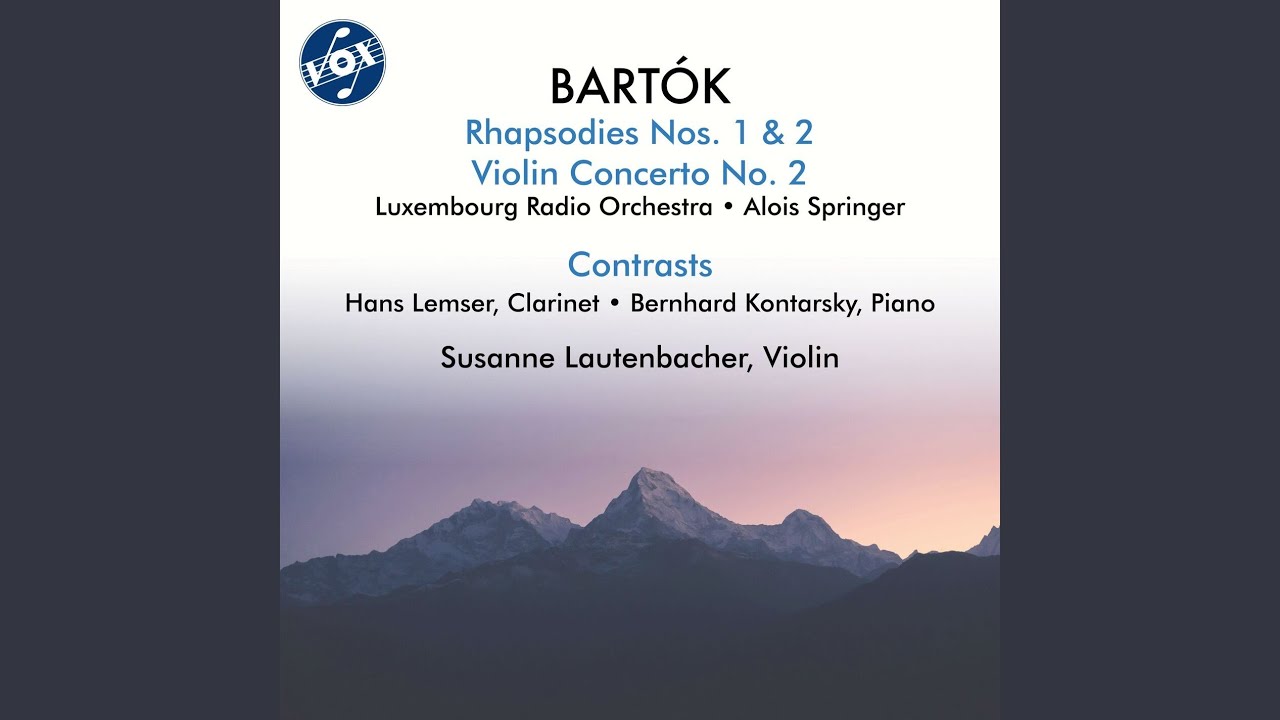 Contrasts, Sz. 111: I. Verbunkos