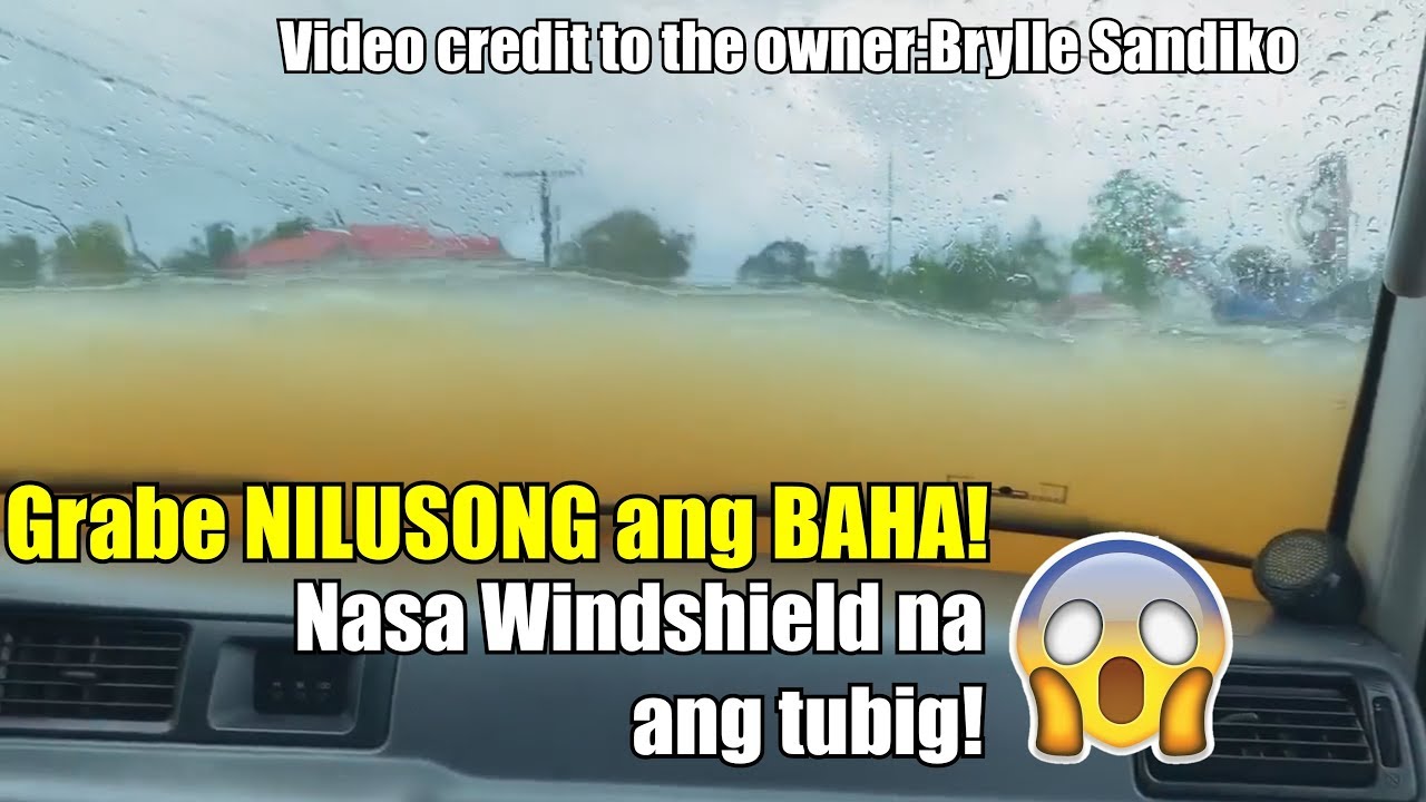 NILUSONG ANG BAHA ABOT WINDSHIELD NA ANG TUBIG l LC80 | CREDIT TO THE OWNER: Brylle Sandiko
