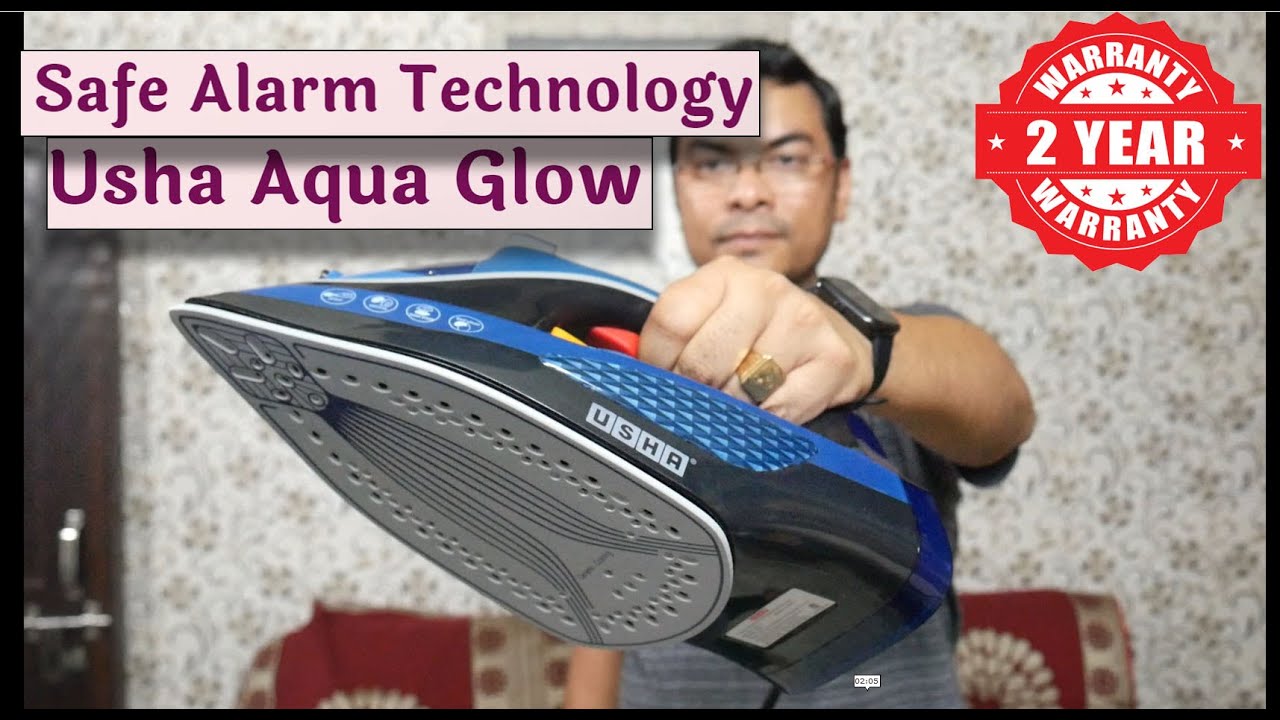 USHA Aqua Glow Smart Steam Iron 2000 W | How to use Iron | USHA Aqua Glow review | Best Steam Iron