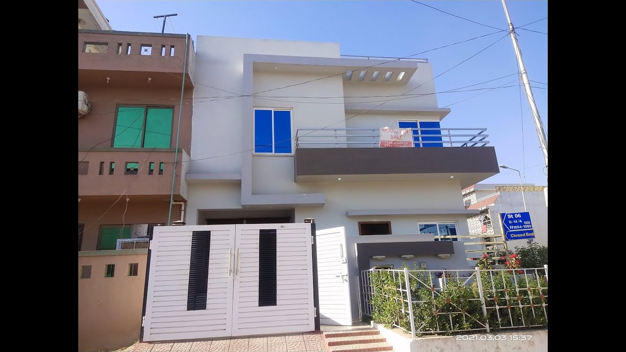 4 Marla Brand New Corner House Size 25X40 For Sale in G-14 Islamabad  | Real Estate Of Twin Cities