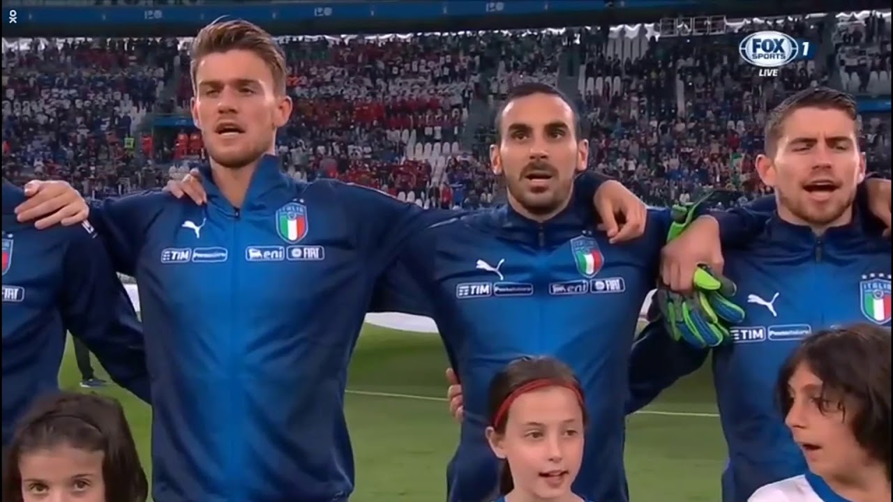 Italy vs Netherland National Anthem (International Friendlies)
