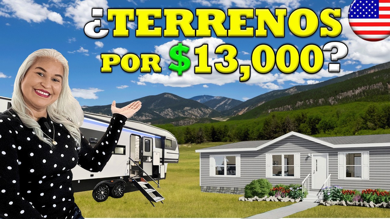 TERRENOS para TRAILAS, CASA móvil, RV o AUTO CARAVANAS en los Estados unidos