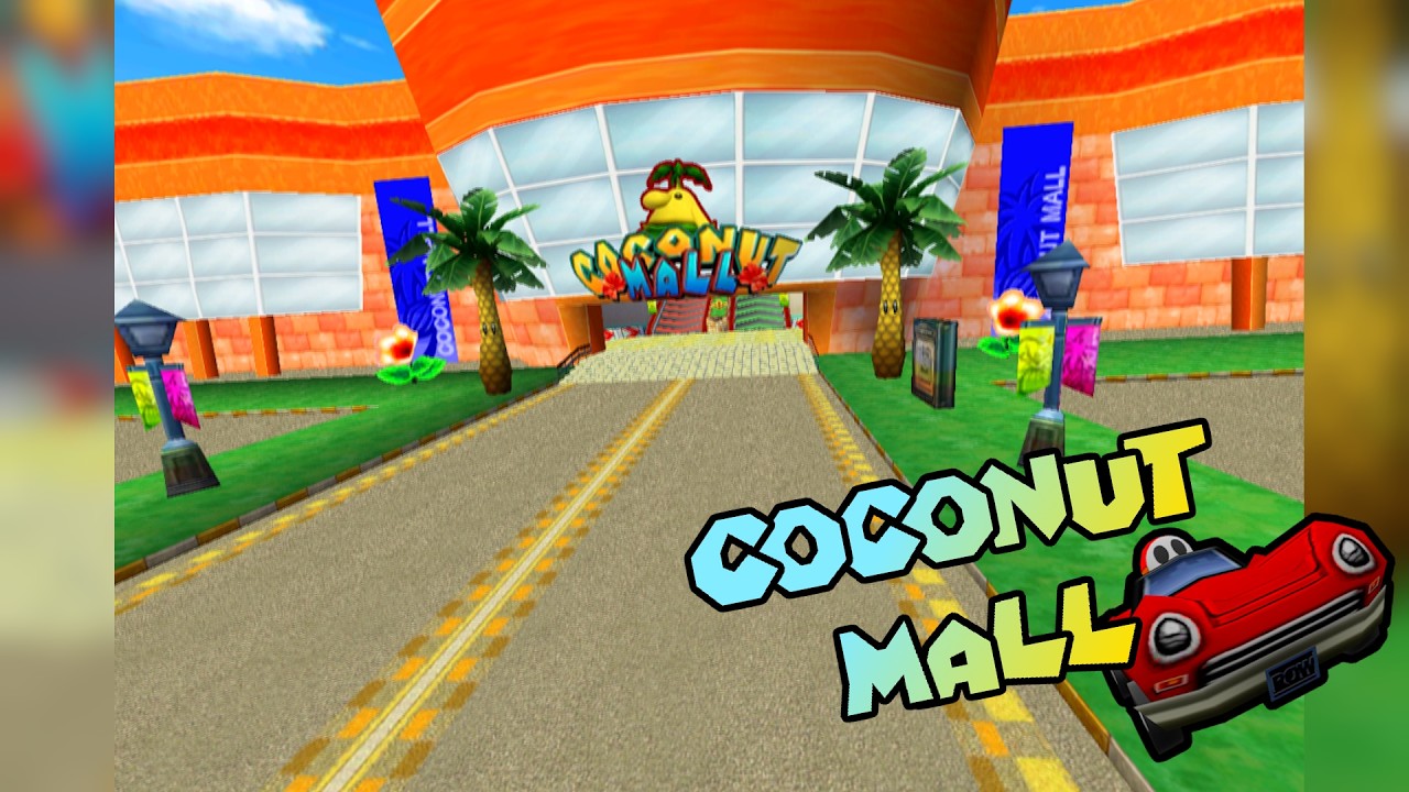 WII Coconut Mall - Mario Kart Double Dash Retro Track GP | Preview