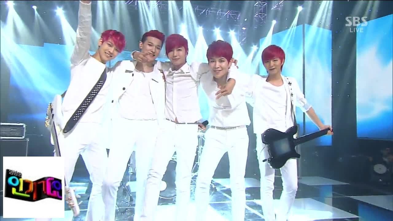 [Red Apple Led яблоко], кто ты HUAUYU @ Популярные Inkigayo 140323