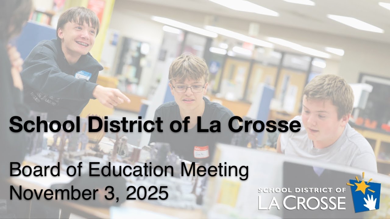 Board of Education Regular Meeting - November 3, 2025