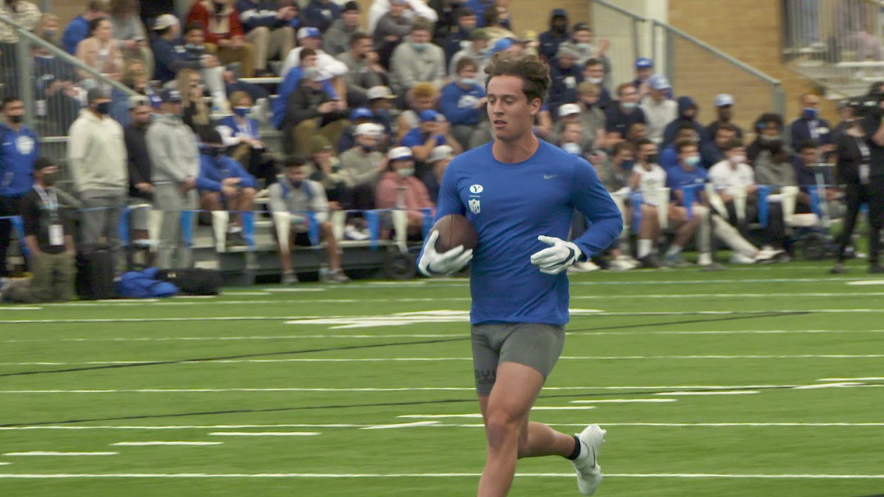 BYU QB Zach Wilson Full Pro Day/Virtual Combine