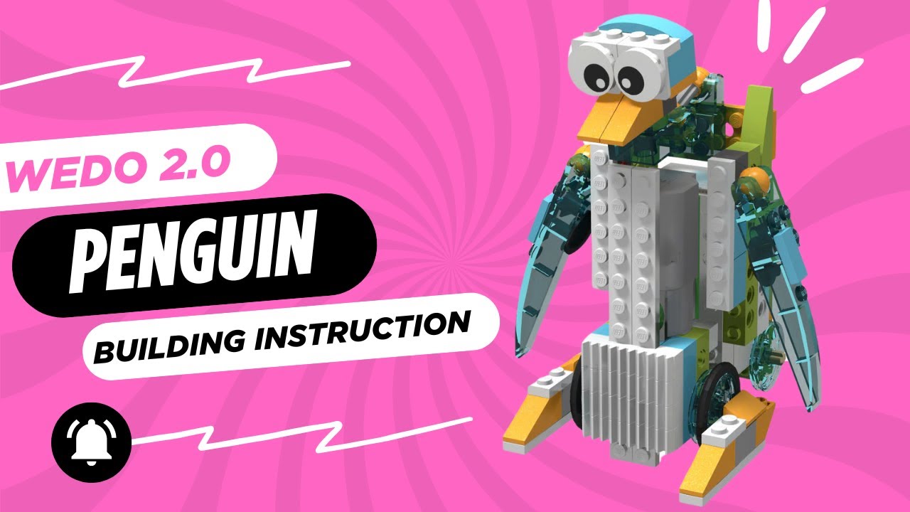 BUILDING INSTRUCTION WEDO 2.0 - PENGUIN #lego #wedo #stemplus #buildinginstructions