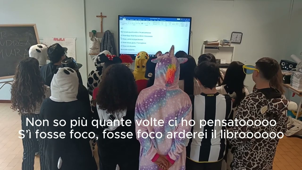 Non c'è scampo per me . Classe IIIC