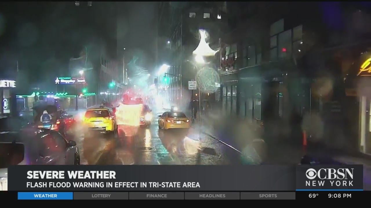 Storms Create Dangerous Driving Conditions In New York City