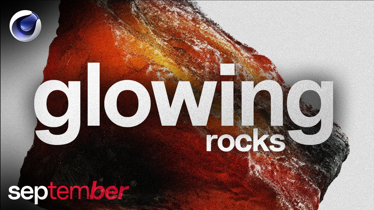 How to Model and Render GLOWING Rocks in Cinema 4D and Octane │ september ®