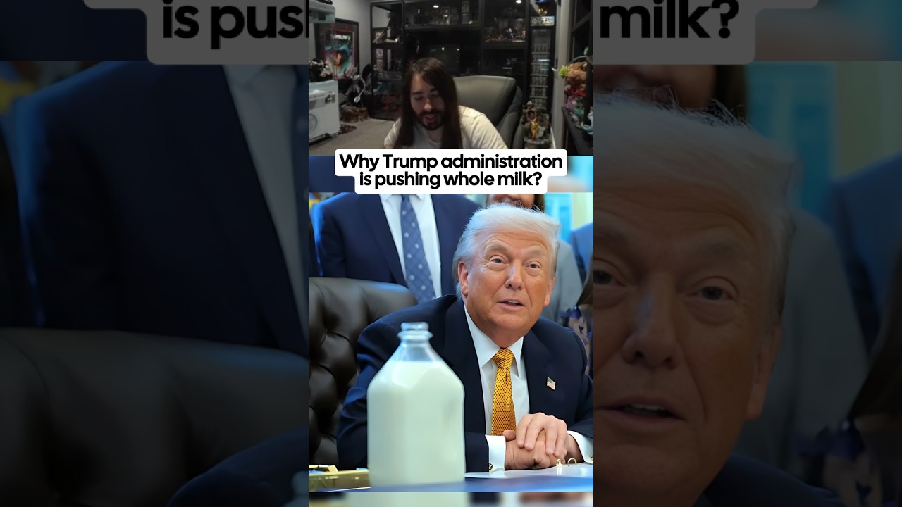 MoistCr1tikal finds out why Donald Trump administration is pushing whole milk 