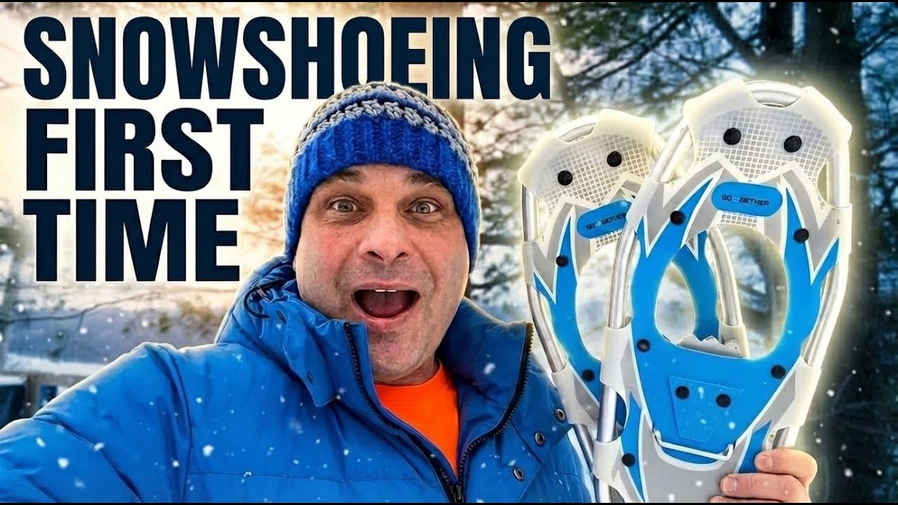 First Time Snowshoeing - Did I Fall?