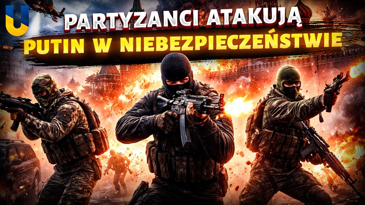 NOWA WOJNA w Rosji! Partyzanci POLUJĄ na ludzi Putina