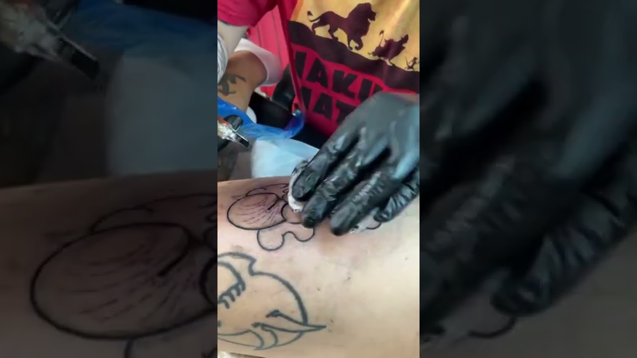 Shading With 11 Curved Magnum Needle 💉 ✍️.