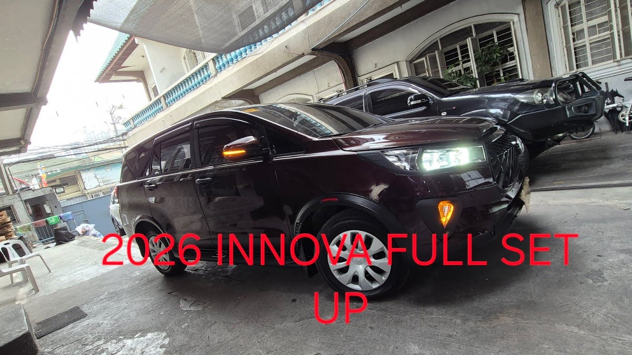 2026 TOYOTA INNOVA XE FULL SET UP
