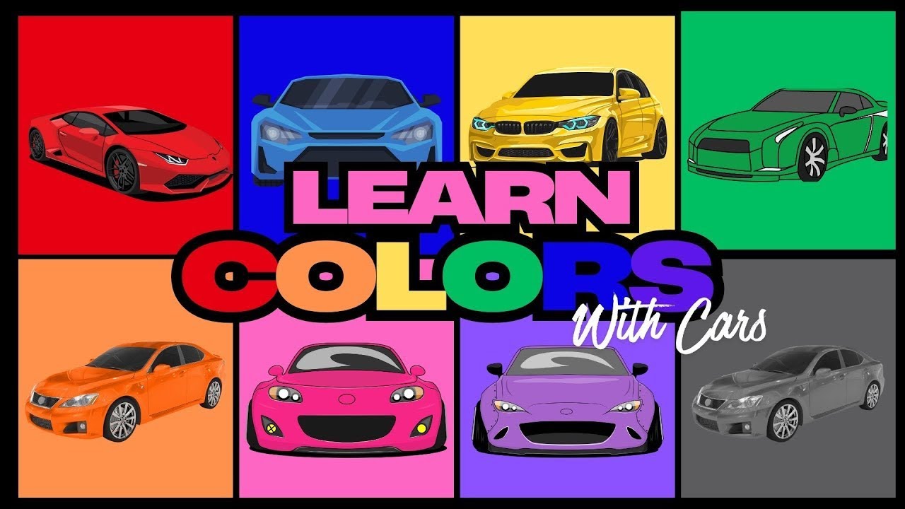 Learn Colors with Cars 🚗 | Fun Toddler Learning Video | Toddler Time TV