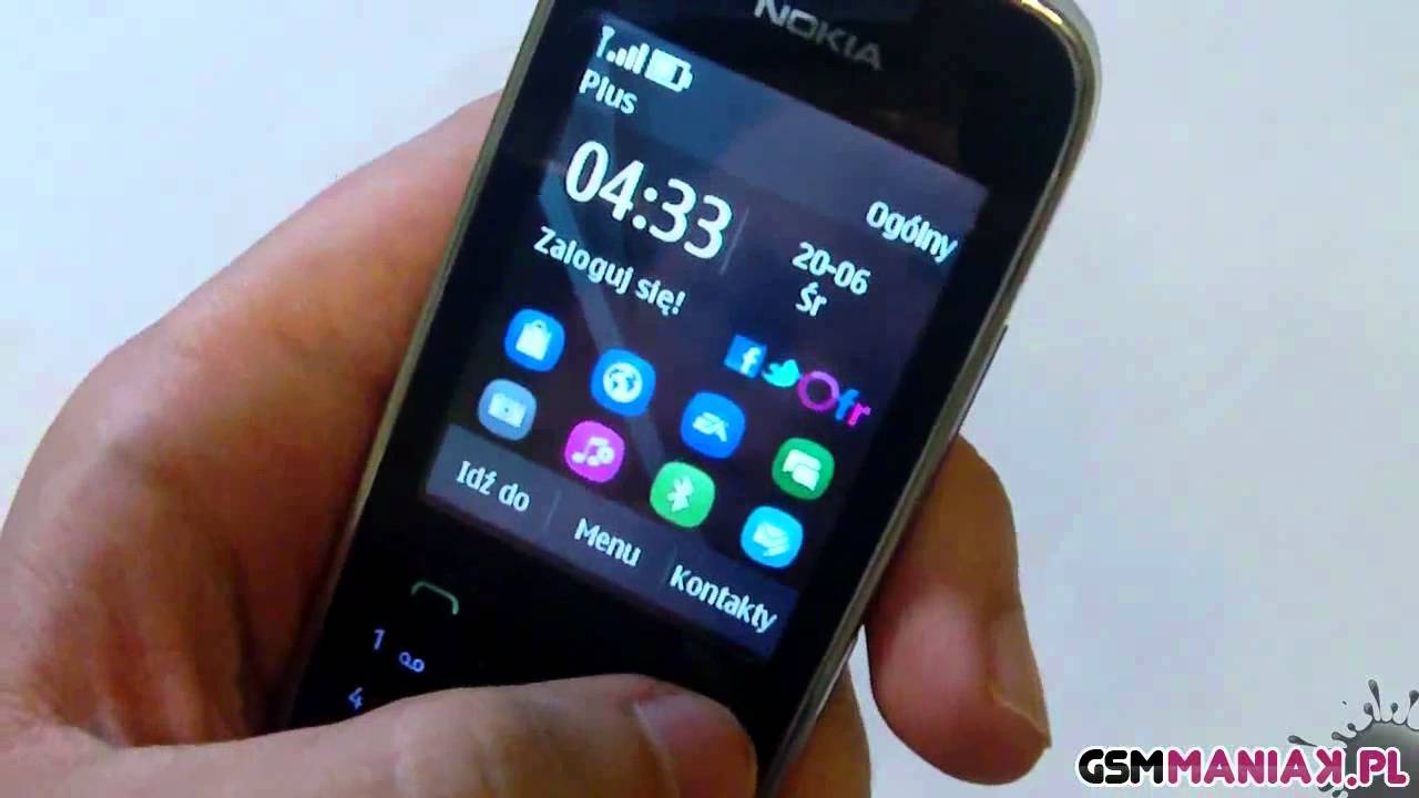Wideo test i recenzja telefonu Nokia Asha 203 | techManiaK.pl