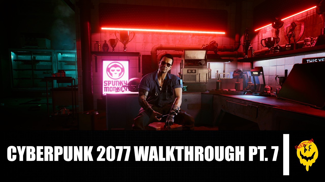 Прохождение игры CYBERPUNK 2077, часть 7.