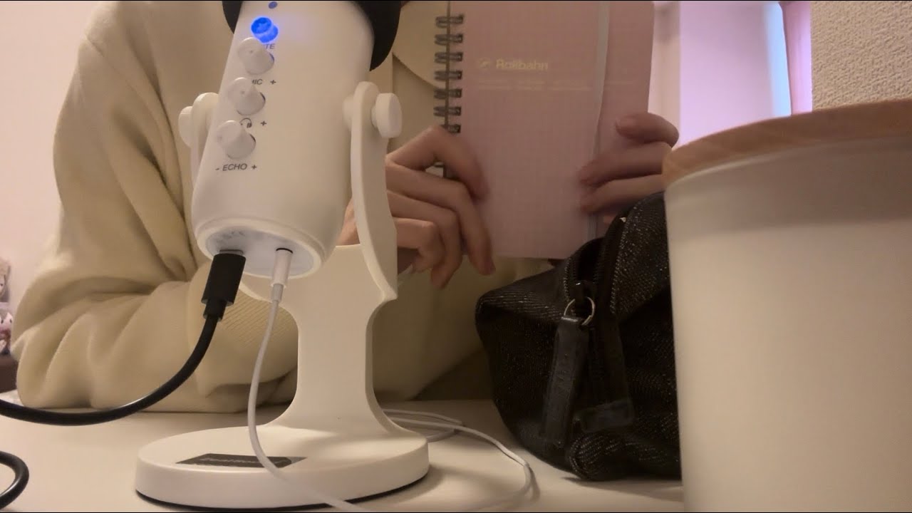 雑談＋タッピング音探し♩￤asmr,tapping,mouthsound,talk,whisper