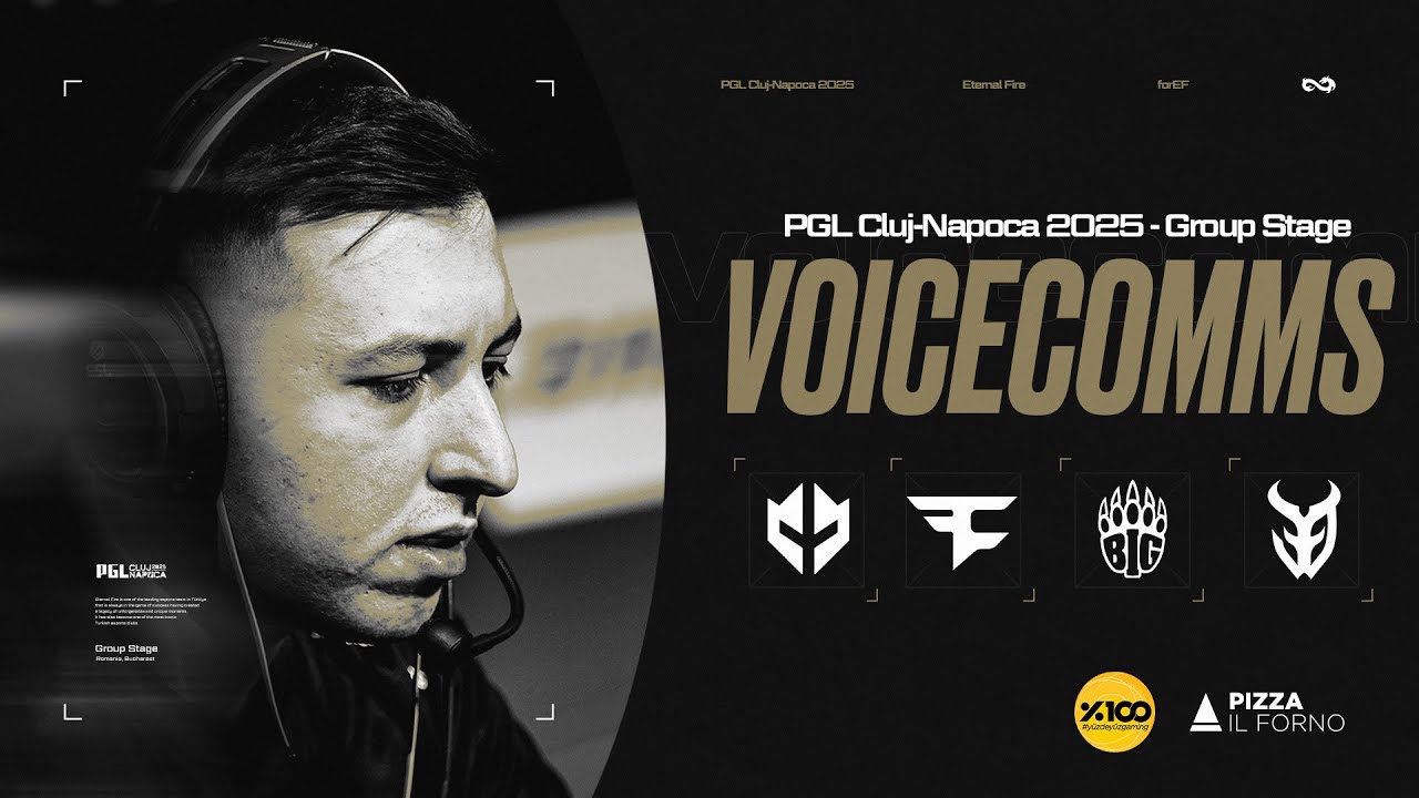 VOICECOMMS | Eternal Fire PGL Cluj-Napoca 2025 Group Stage (Imperial Valkyries - FaZe - BIG - 3DMAX)
