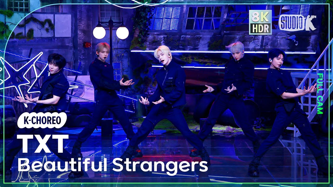 [K-Choreo 8K HDR] 투모로우바이투게더 직캠 'Beautiful Strangers' (TXT Choreography)🎧공간음향.Ver @MusicBank 250725
