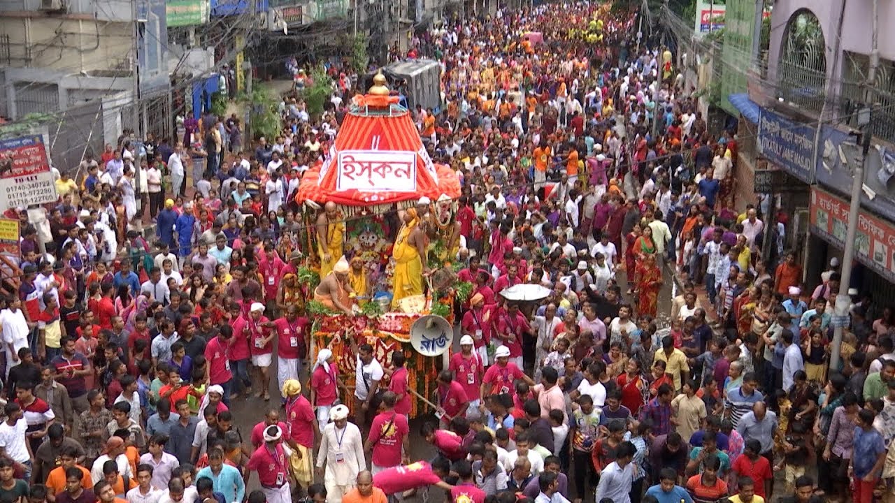 Rath Yatra festival ends with colorful procession and joyous celebrations | Ratha-Yatra | Somoy TV