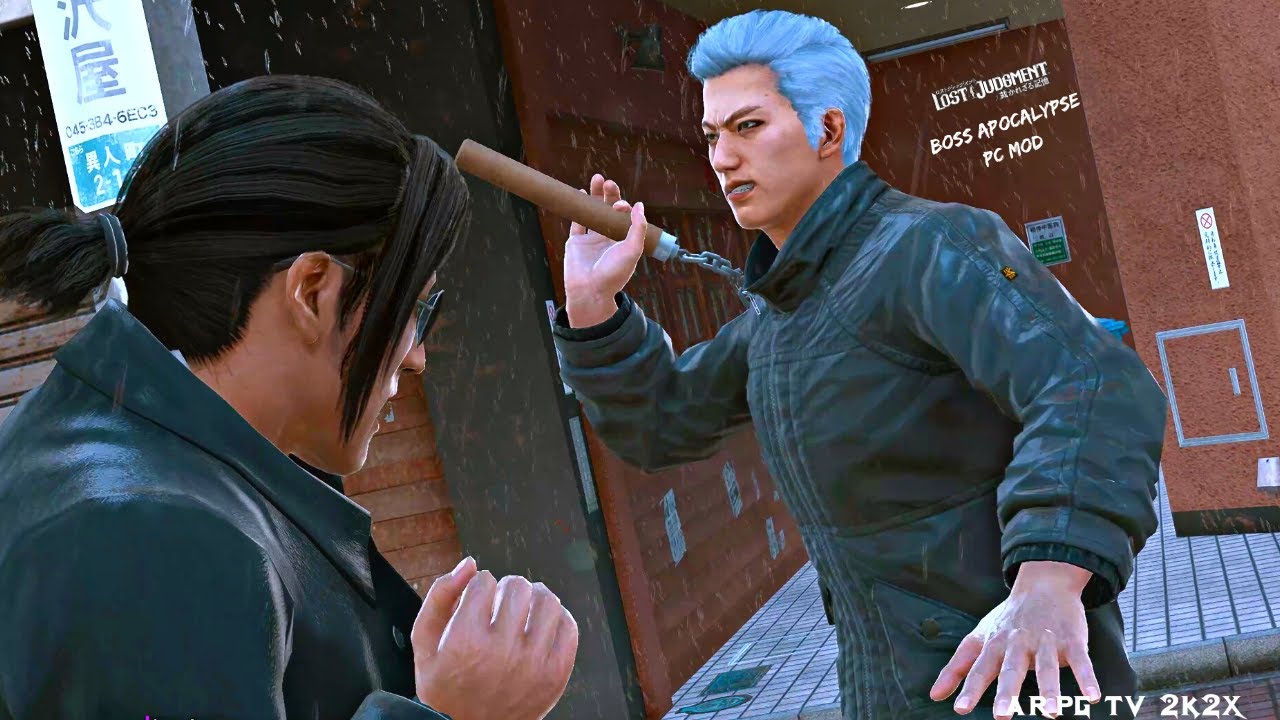 Joon Gi Han VS Juzo Amon  No Damage [Lost Judgment PC MOD]