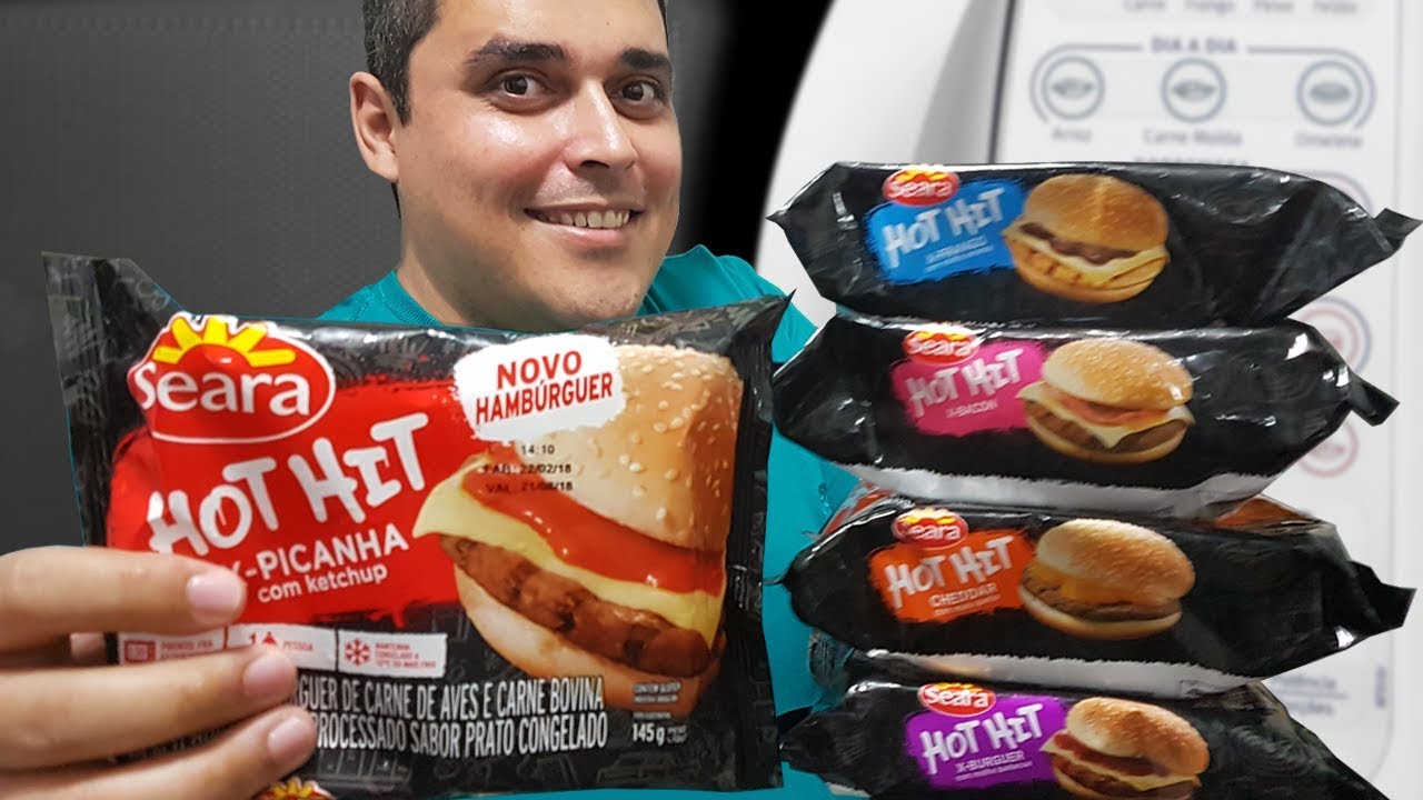 HOT HIT SEARA - X Picanha, X Bacon, X Burguer, X Frango com Molho Oriental, Cheddar com Mais Queijo