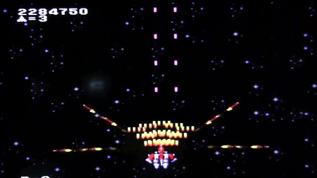 雷電伝説（昭和の王道ゲーム）ステージ7