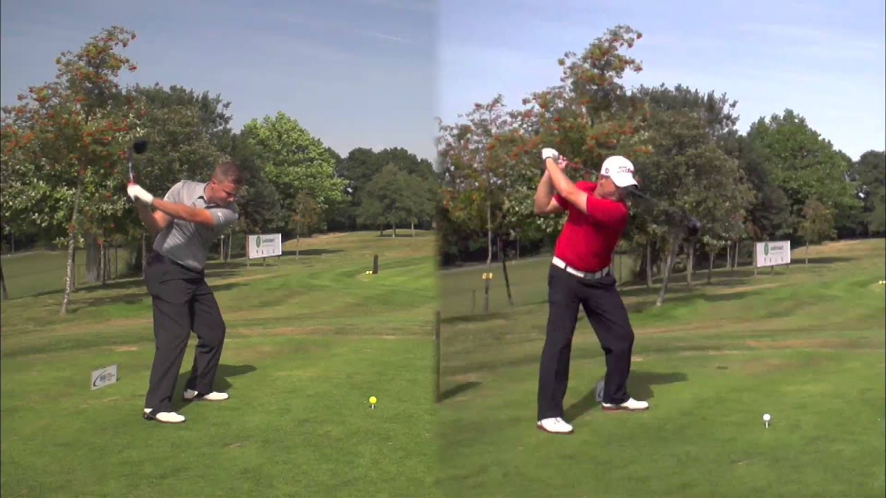 Swing Analysis: James Webber and Paul Maddy at Dale Hill