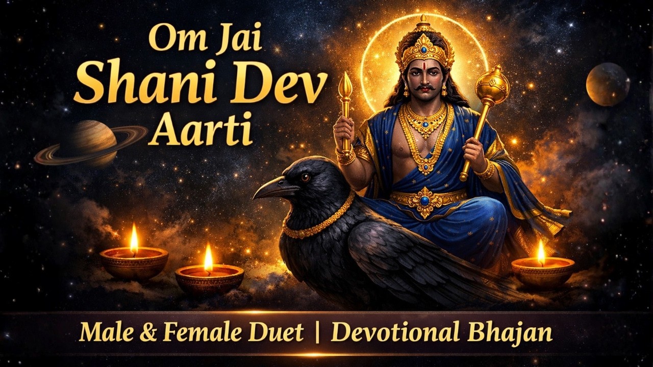 Om Jai Shani Dev Aarti | Velvet Bhajan | Hindu Devotional Songs