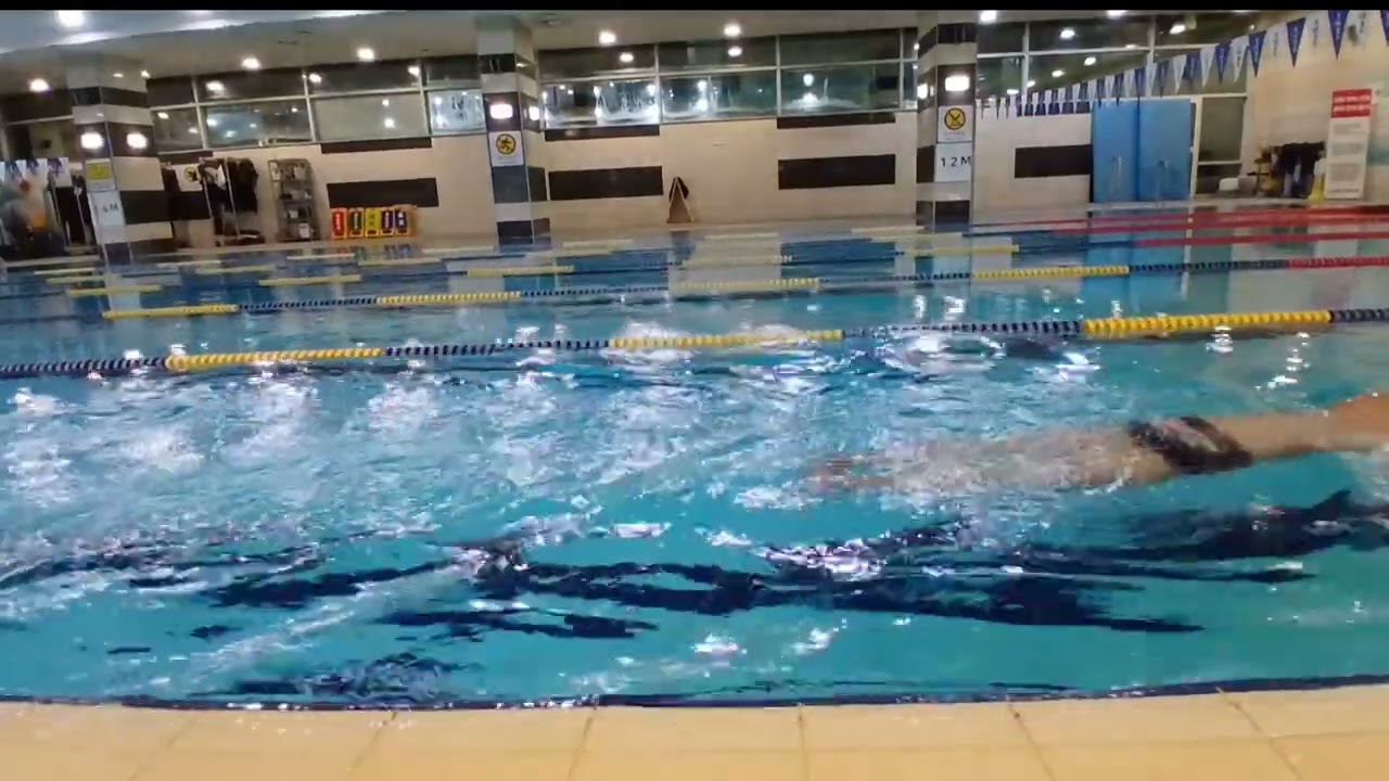 자유형 수평 띄우기