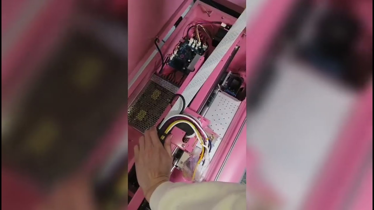 Haolic DTF Printer - Detailed tutorial on cable removal and installation