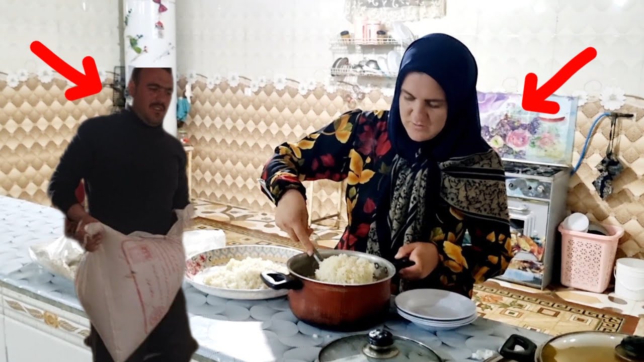 Emotional moment homeless mother cooks for Timur
