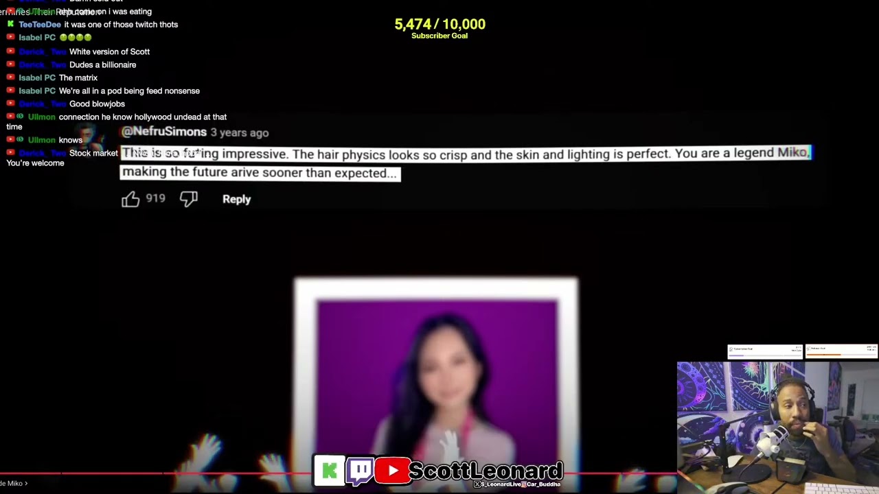 CodeMiko's AI Avatar: Unreal Engine Magic or Just Pure Talent?