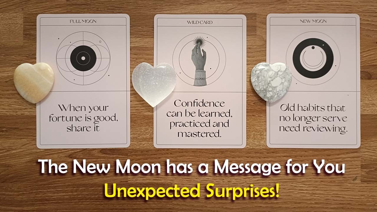 The New Moon Brings an Unexpected Surprise! 🌖🌗🌘🌑🌒🌓🌔 Pick A Card Tarot