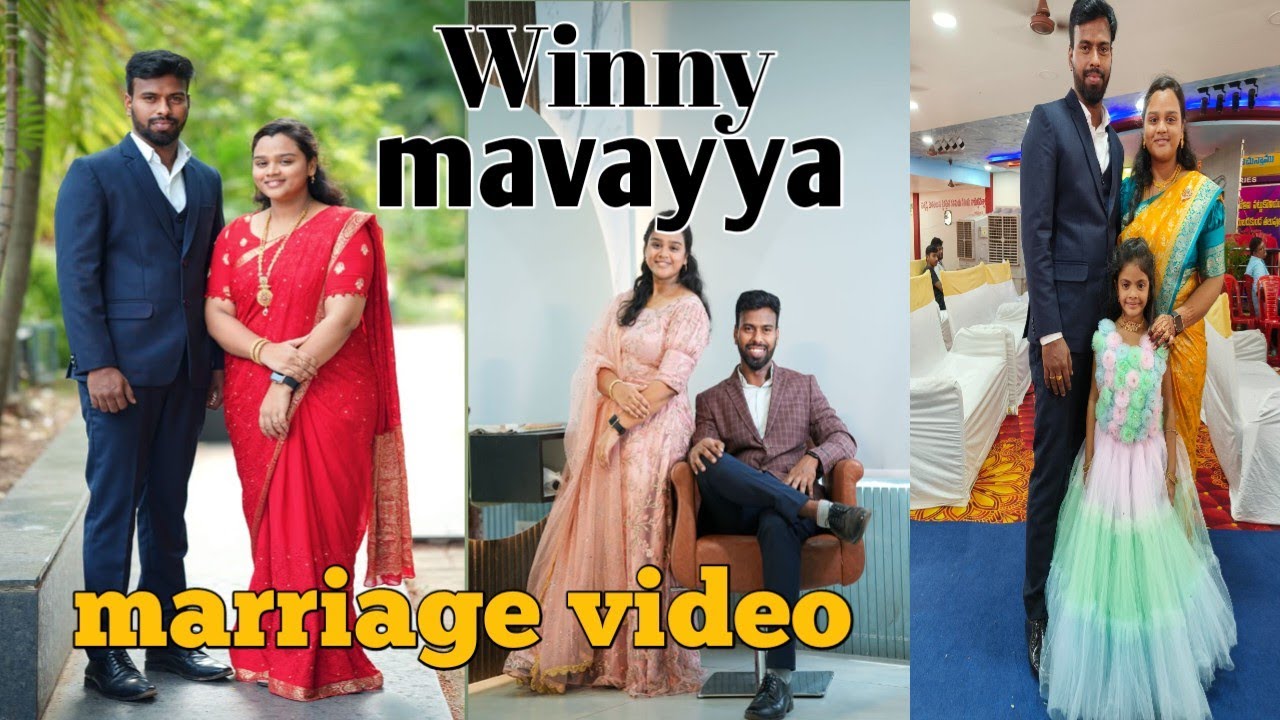 Winny Samuel weds Evangeline / Grand wedding ceremony #marriage #chinnysavarapu #wedding