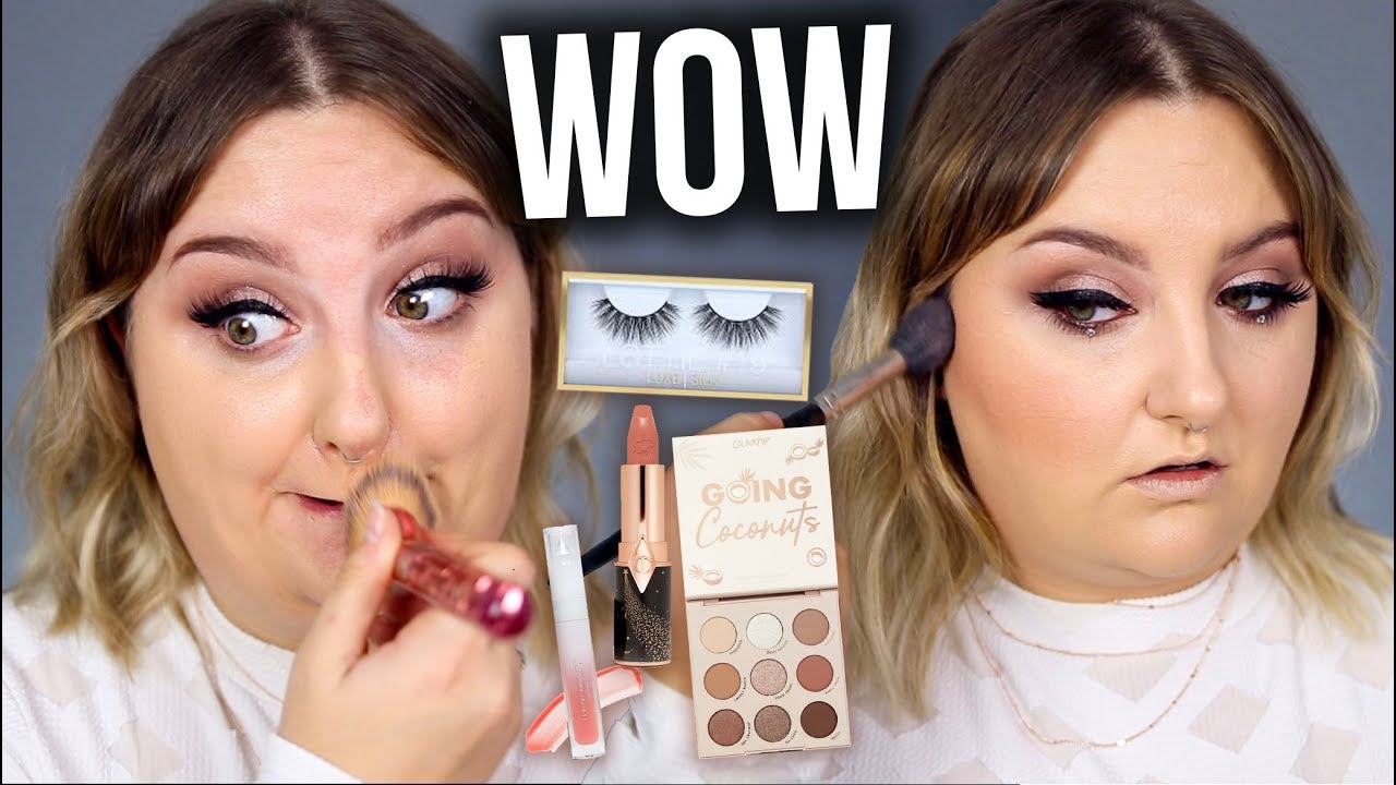 FULL FACE USING MY CURRENT FAVORITES + SOME NEW MAKEUP!