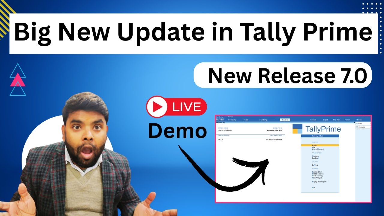 New Update in Tally Prime Release 7.0 Highlights | Big New update in tally prime release 7.0