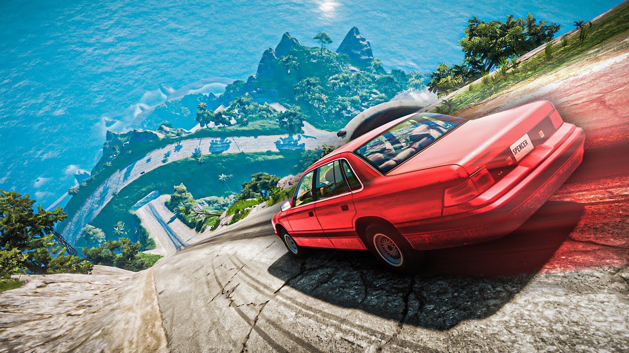 STEEPEST DROP in The BEST Destruction Map! | BeamNG Drive