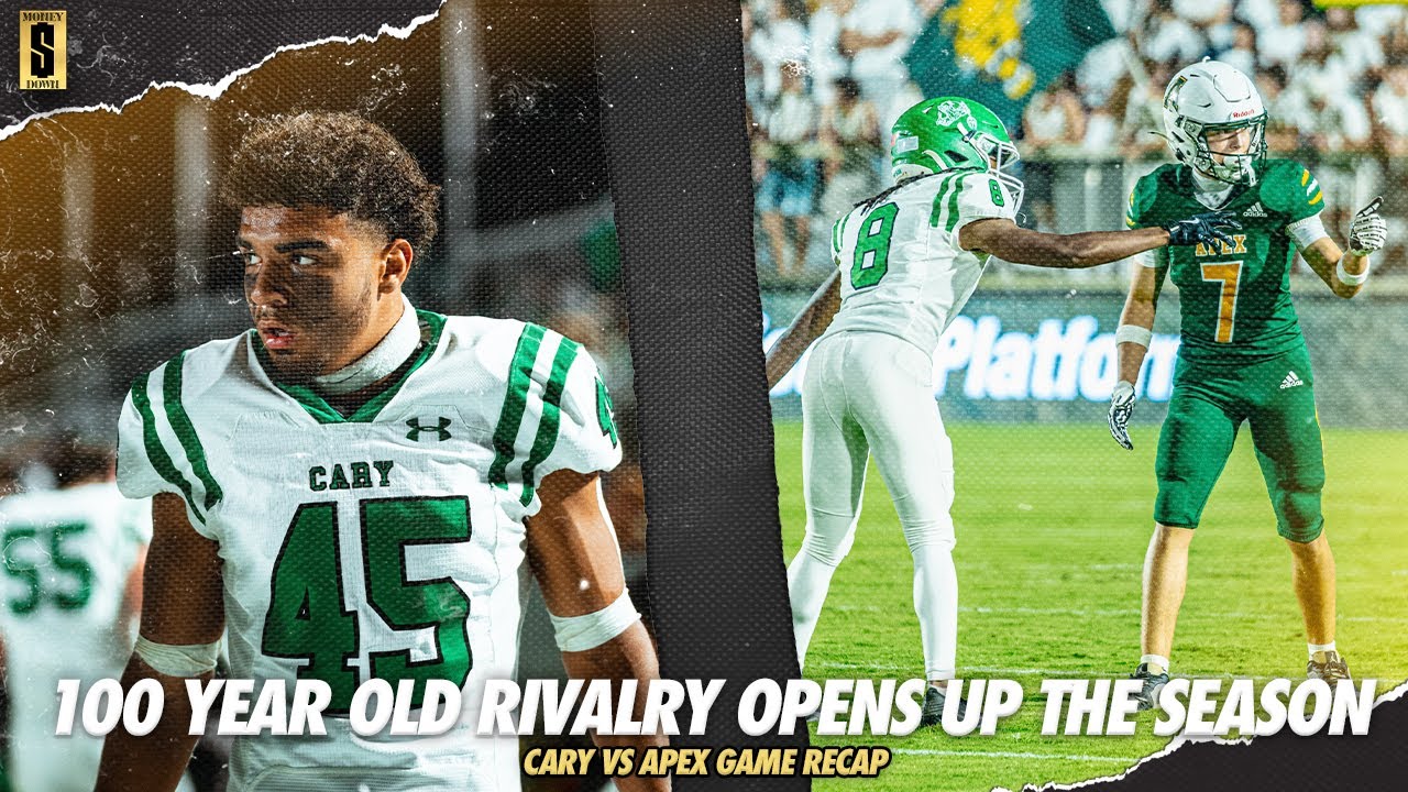 100 YEAR OLD RIVALRY TO OPEN UP 2025 SEASON!!! Cary vs Apex Game Recap