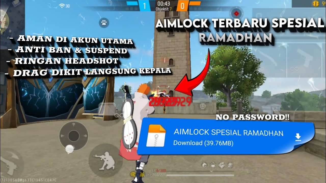 NEW AIMLOCK UPDATE‼️REGEDIT TERBARU SETELAH UPDATE ANTI BAN, AMAN DI AKUN UTAMA?! 