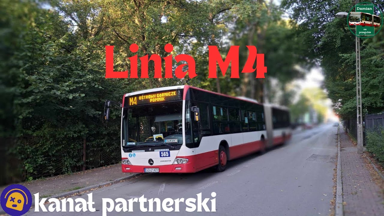 Linia M4 . Sosnowiec Ostrowy Górnicze Pomnik - Katowice Piotra Skargi