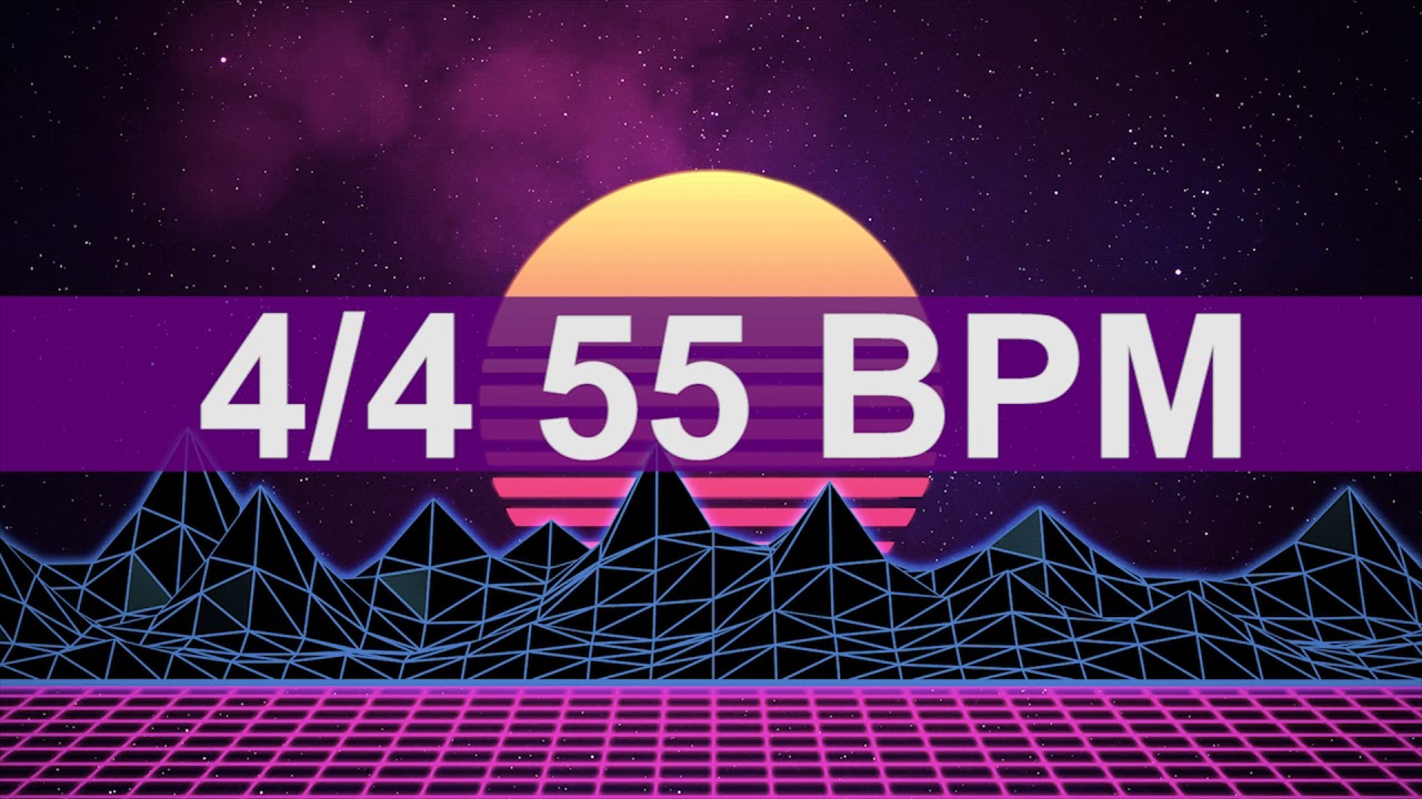 🔴 55 BPM Electro 80s Metronome