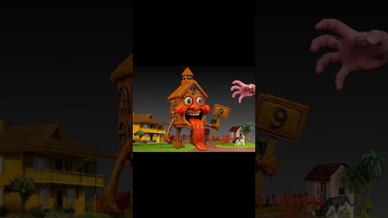 Red House Monster #art #skulpture #monsterart