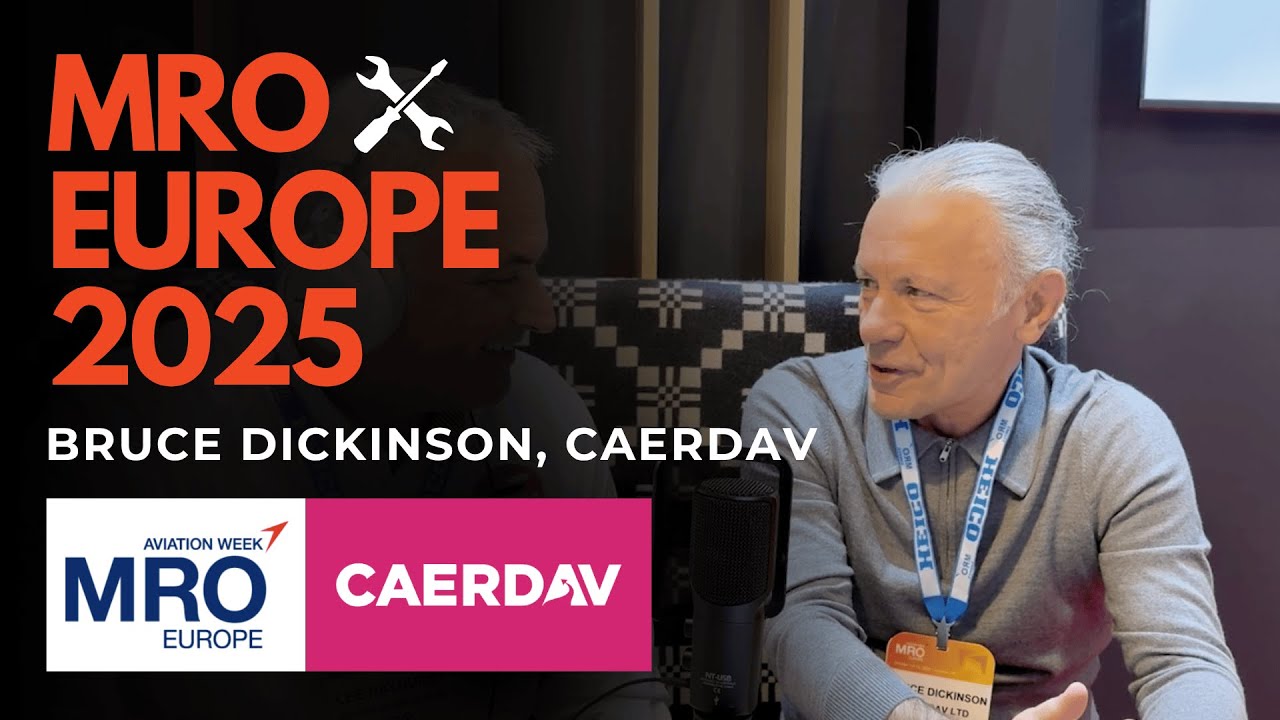 MRO Europe 2025: Bruce Dickinson, Caerdav