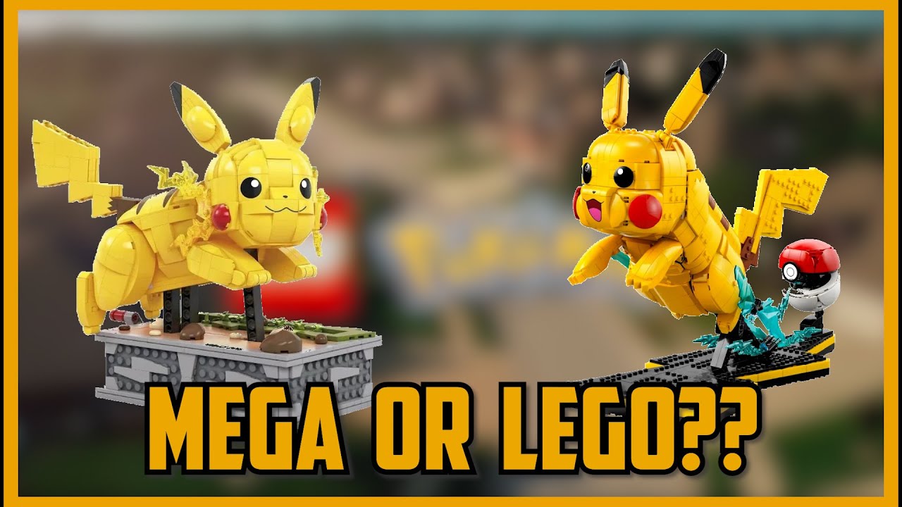 Конструктор Lego Pokémon против конструктора Mega Bloks — может ли Lego быть ещё хуже?