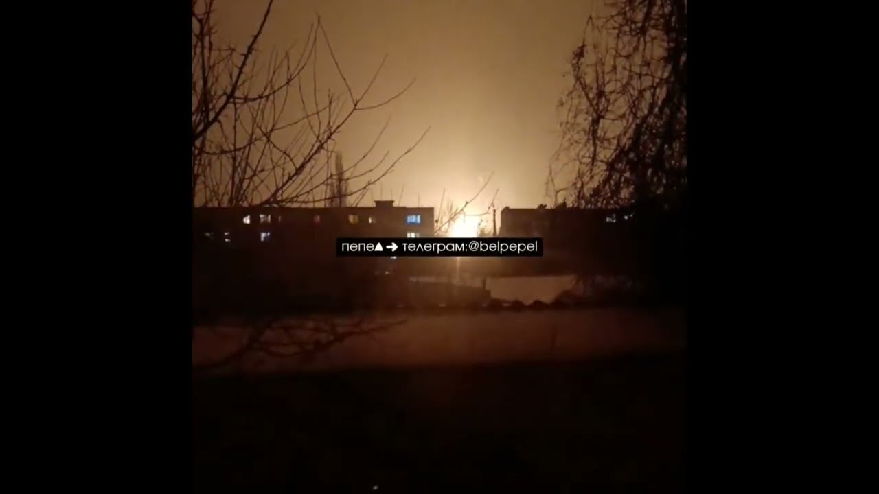 Latest Drone Strike on Russia: Gas Distribution Point in Belgorod!