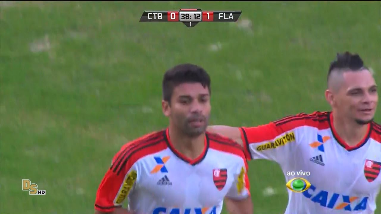 Gol Coritiba 0 x 1 Flamengo - Brasileir&atilde;o 2015 - Band HD